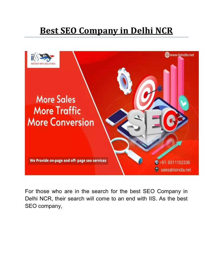 best seo company in delhi ncr