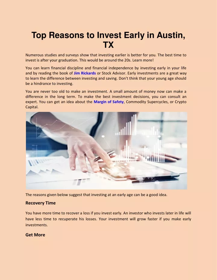 top reasons to invest early in austin tx