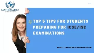 Top 05 Tips For Students Preparing For ICSE, ISC Examinations