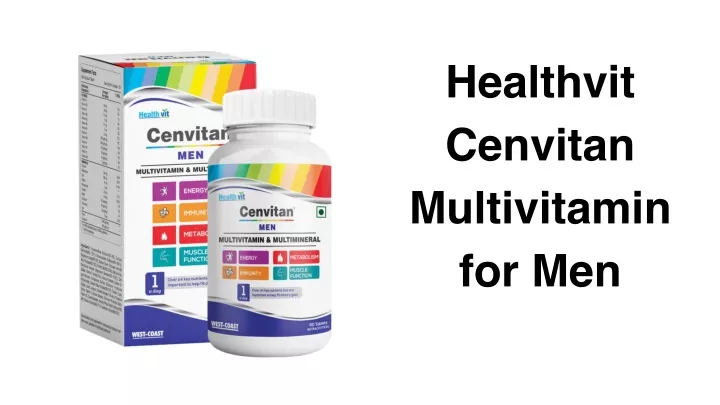 healthvit cenvitan multivitamin for men