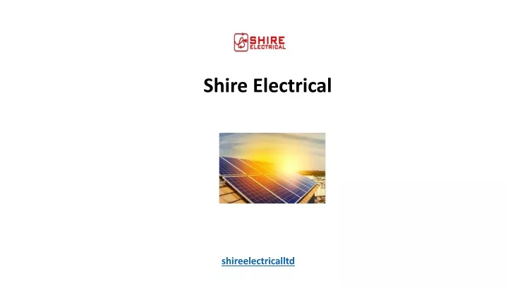 shire electrical shireelectricalltd