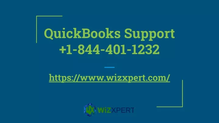 quickbooks support 1 844 401 1232