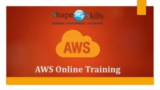 aws online training