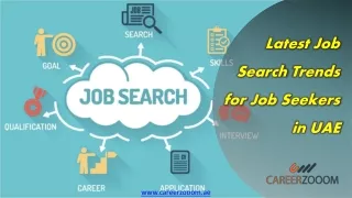 Latest Job Search Trends for Job Seekers in UAE