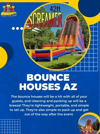 bounce houses az