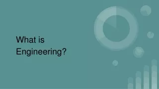 what is engineering
