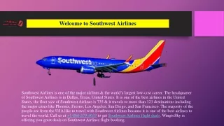 Southwest Airlines Flight Deals