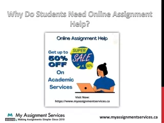 why do students need online assignment help