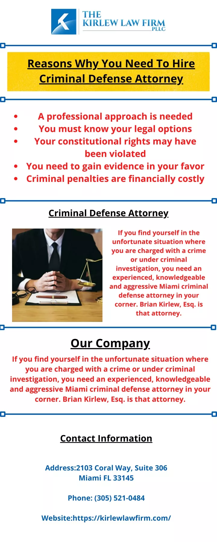 Ppt Reasons Why You Need To Hire Criminal Defense Attorney Powerpoint Presentation Id11356843 3474