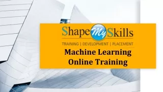 machine learning online training