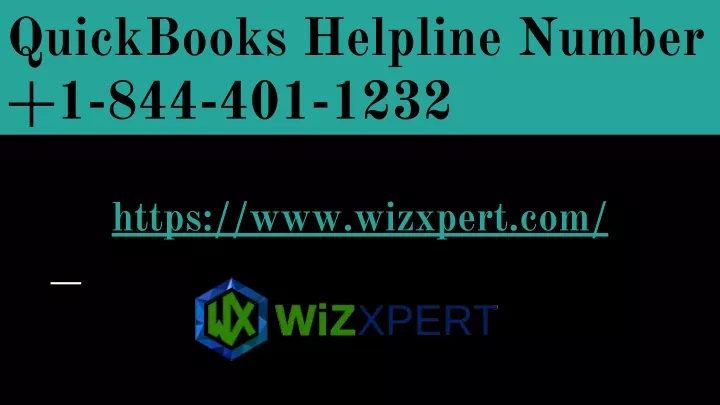 quickbooks helpline number 1 844 401 1232