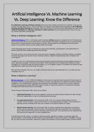 artificial intel artificial intelligence
