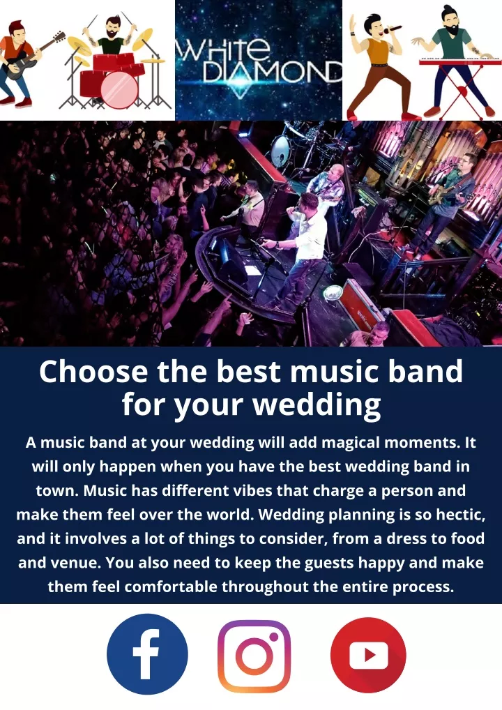 choose the best music band for your wedding