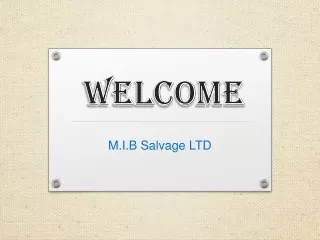 welcome