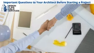Important Questions to Your Architect Before Starting a Project