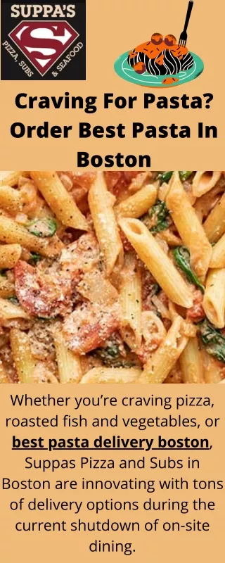 Craving For Pasta Order Best Pasta In Boston