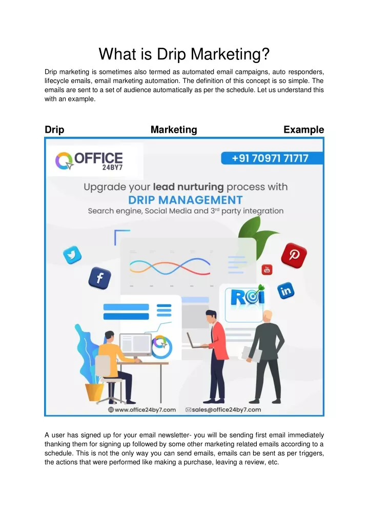 what is drip marketing