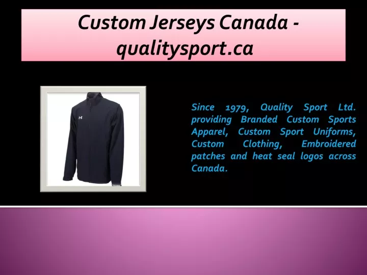 custom jerseys canada qualitysport ca