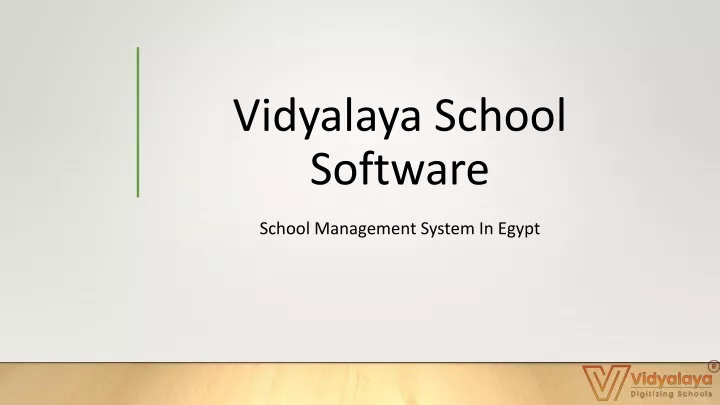 vidyalaya school software