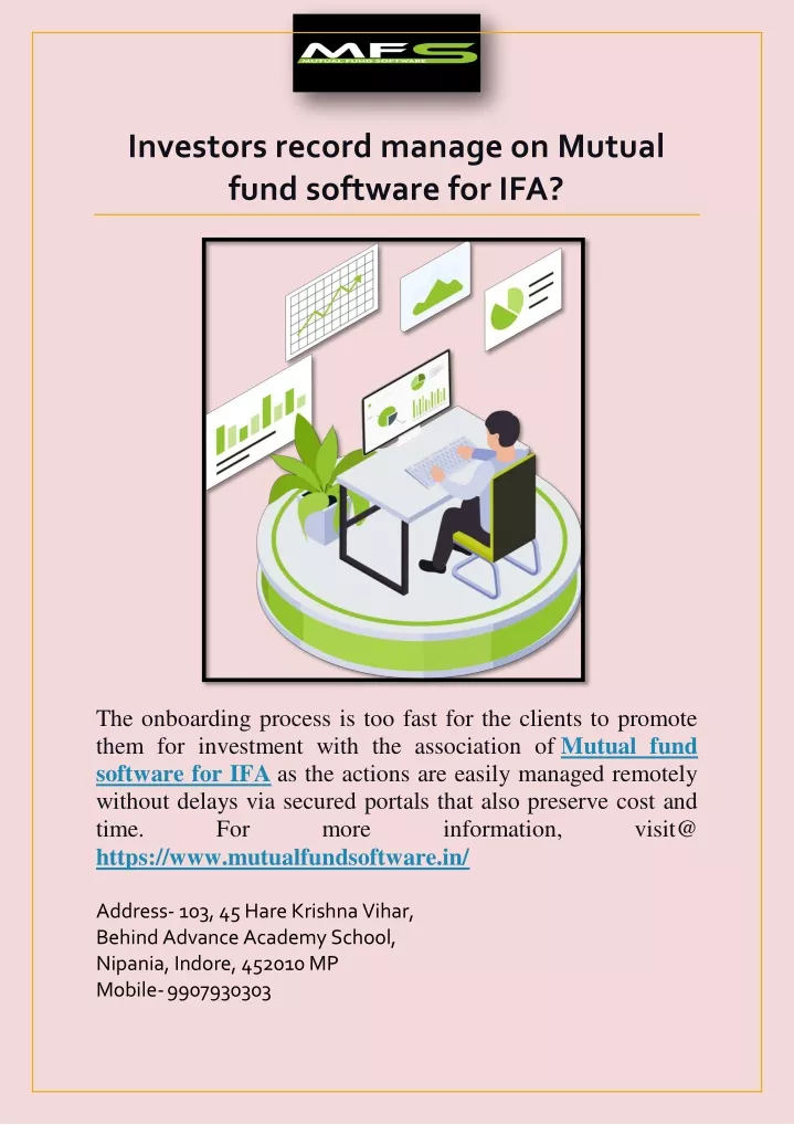 investors record manage on mutual fund software