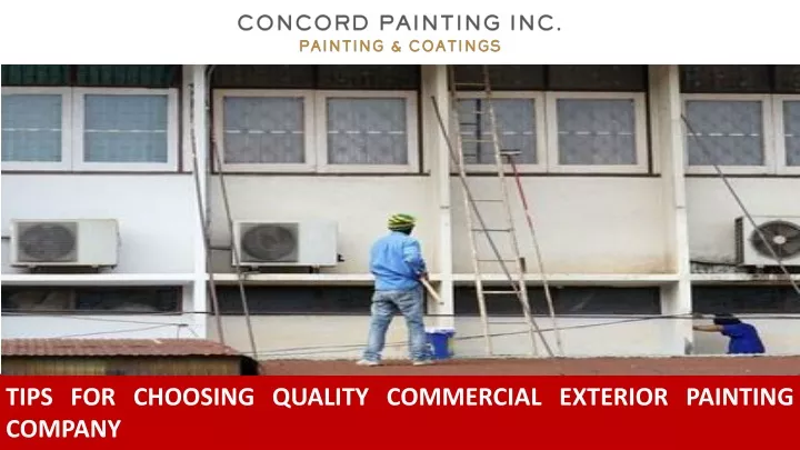 tips for choosing quality commercial exterior