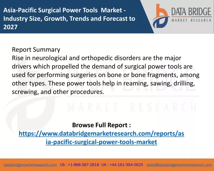 asia pacific surgical power tools market industry