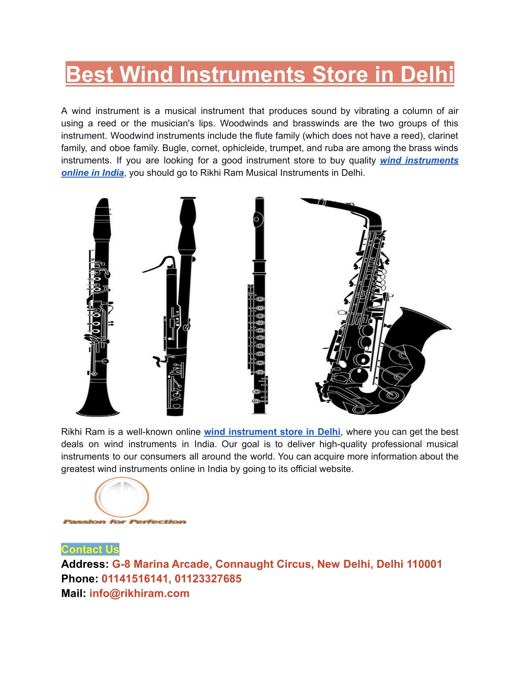 Wind Instruments Shop PPT - Best Wind Instruments Store in Delhi PowerPoint Presentation ...