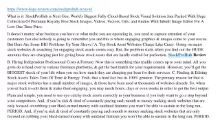https www dope review com stockprohub review what