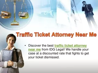 Traffic Ticket Attorney Near Me