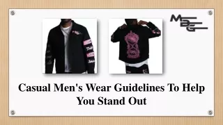 Casual Men's Wear Guidelines To Help You Stand Out