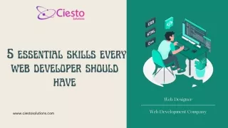 5 essential skills every web developer should have