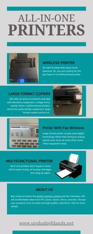 All In One Printer Wireless Printer From Uruhu Highlands Store
