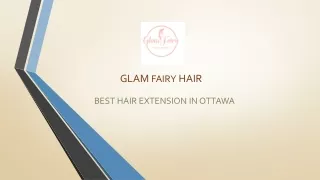 glam fairy hair