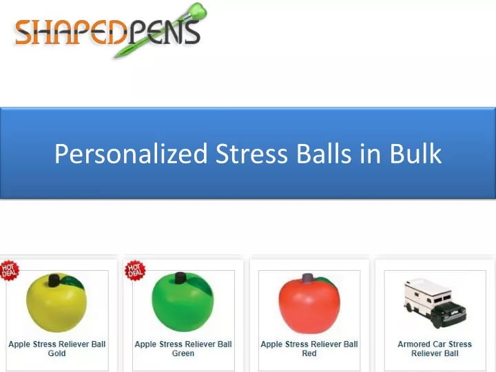 personalized stress balls in bulk