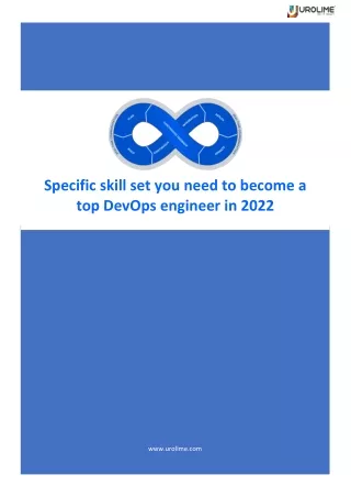 specific skill set you need to become