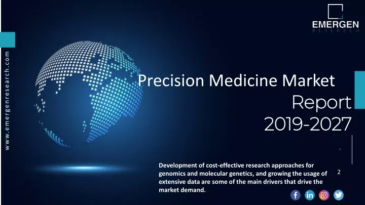 precision medicine market report 2019 2027