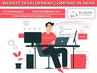 Prominent Website Development Company in India - ALIQAN Technologies