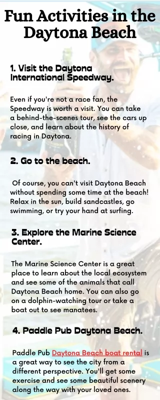 Things to do in the Daytona Beach