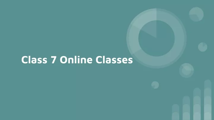 class 7 online classes