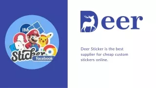 Custom Cheap Stickers Online