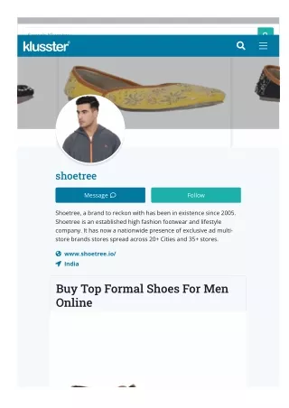 Buy Top Formal Shoes For Men Online