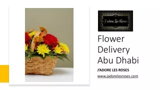 Flower Delivery Abu Dhabi