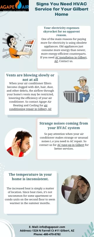 Signs You Need HVAC Service