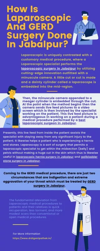 how is laparoscopic and gerd surgery done
