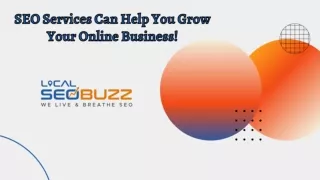 SEO Services Can Help You Grow Your Online Business!