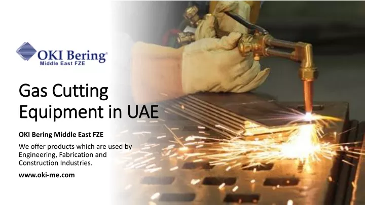 gas cutting equipment in uae