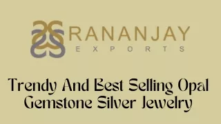 Trendy And Best Selling Opal Gemstone Silver Jewelry || Opal Ring || Rananjay Ex