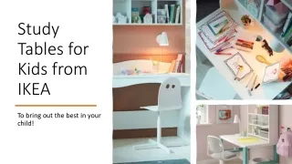 Buy Study Tables for Kids Online at IKEA UAE