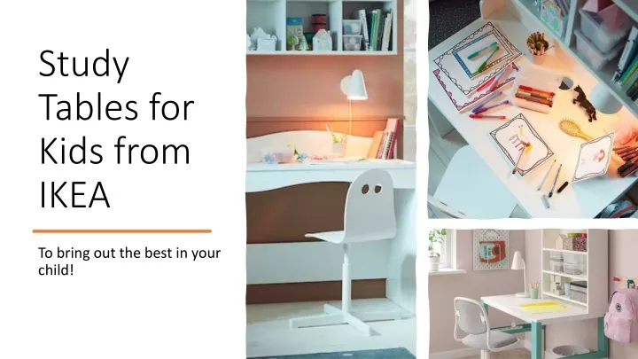 study tables for kids from ikea