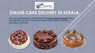 Online Cake to Kerala, Birthday Cake Delivery in Kerala from Keralagifts.in